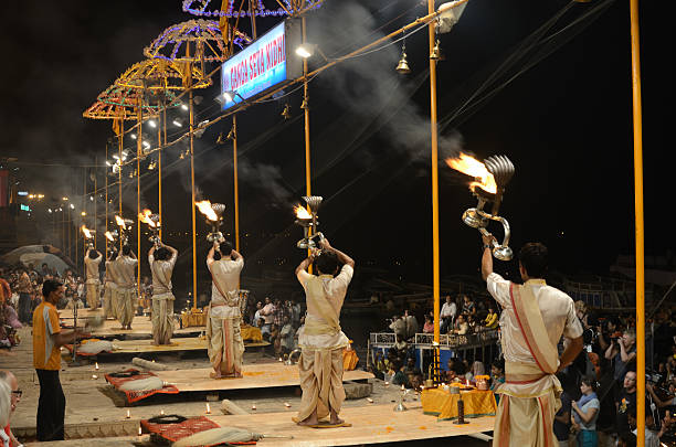 Ganga Aarti at Dashashwamedh Ghat